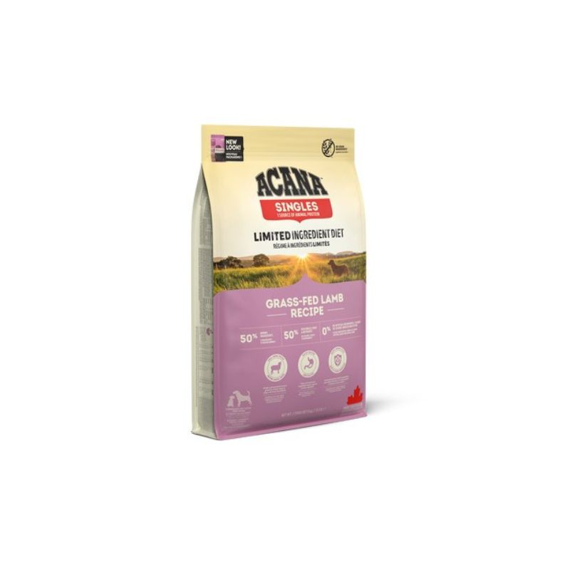 ACANA DOG GRASS-FED LAMB (6 Kg) - Crocchette monoproteiche per cani all'agnello e mele red delicious