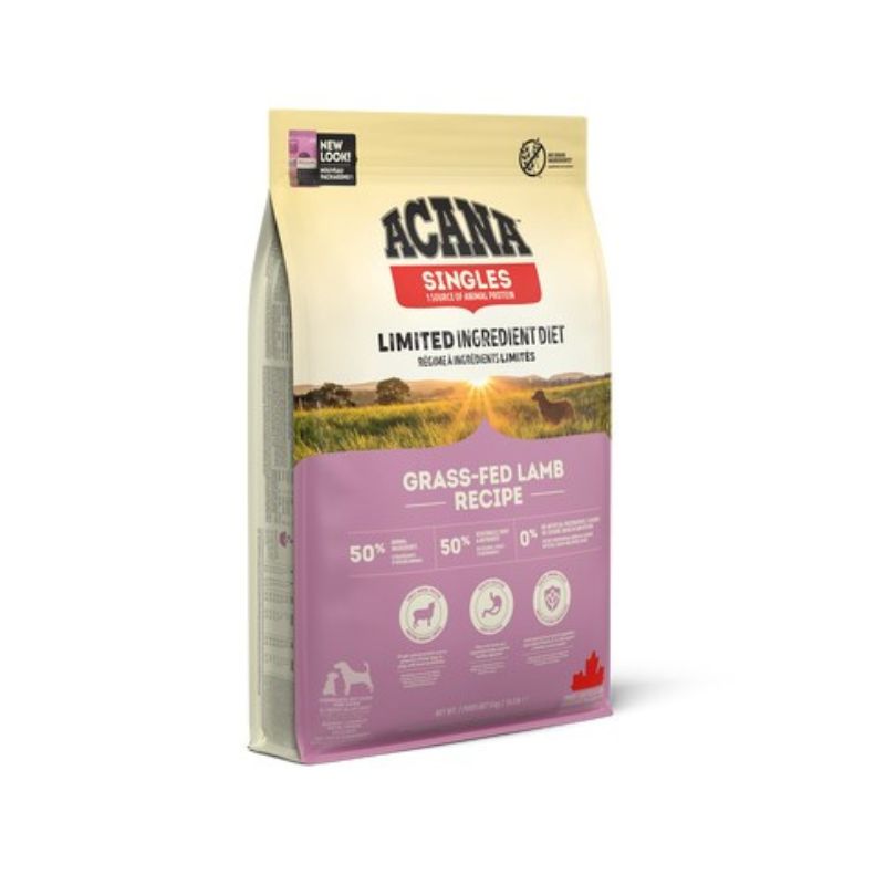 ACANA DOG GRASS-FED LAMB (17 Kg) - Crocchette monoproteiche per cani all'agnello e mele red delicious