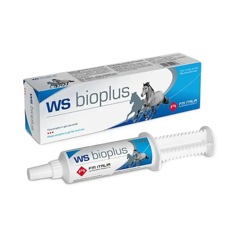 WS BIOPLUS (50 gr) - Mangime complementare in pasta orale per cavalli con azione antiparassitaria naturale