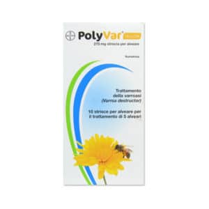 POLYVAR 275 mg (10 strisce) - Trattamento per la varroa