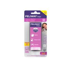 FELIWAY HELP Formato tre ricariche per diffusore di feromoni per gatti